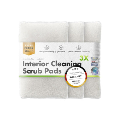 Interior Surface Cleaning Sponge ChemicalWorkz Interior Cleaning Scrub Pad, 3 pcs