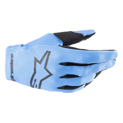 Cycling Gloves Alpinestars 2024 Radar Gloves, Blue