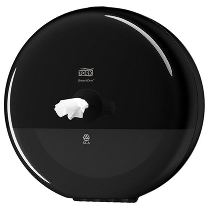 Toilet Paper Dispenser Tork Smart One, Black, Large