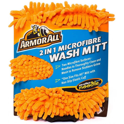 2 in 1 Microfibre Wash Mitt Armor All