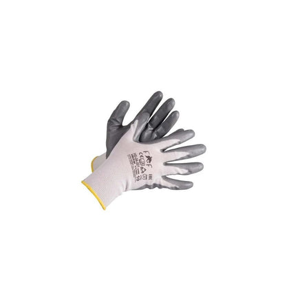 WD-40 Rubber Film Gloves, Gray, XL