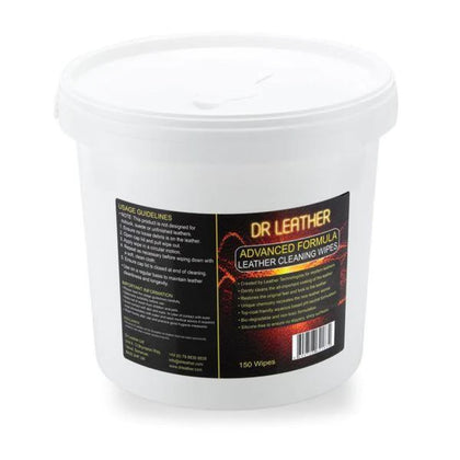 Leather Cleaning Wipes Dr Leather Advanced Formula, 150 pcs