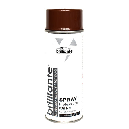 Professional Paint Spray Brilliante, Walnut Brown, 400ml