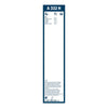 Rear Wiper Bosch A332H, 33cm, Audi A3, Q5, SQ5, S3, S3 Sportback