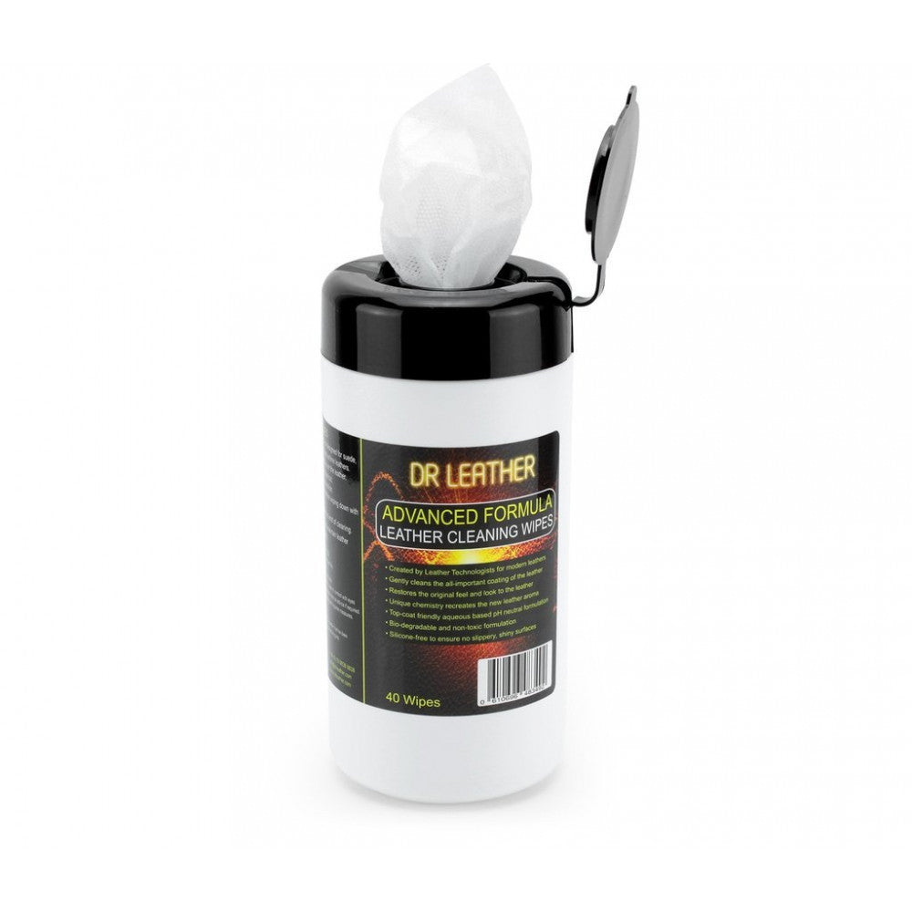 Leather Cleaning Wipes Dr Leather, Set of 40 pcs - DRL-40WPS - Pro Detailing
