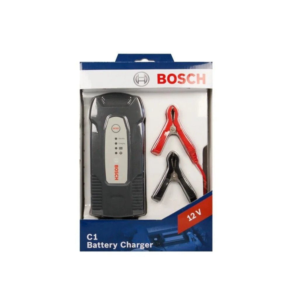 Chargeur de batterie Bosch C1, 12V - 018999901M - Pro Detailing