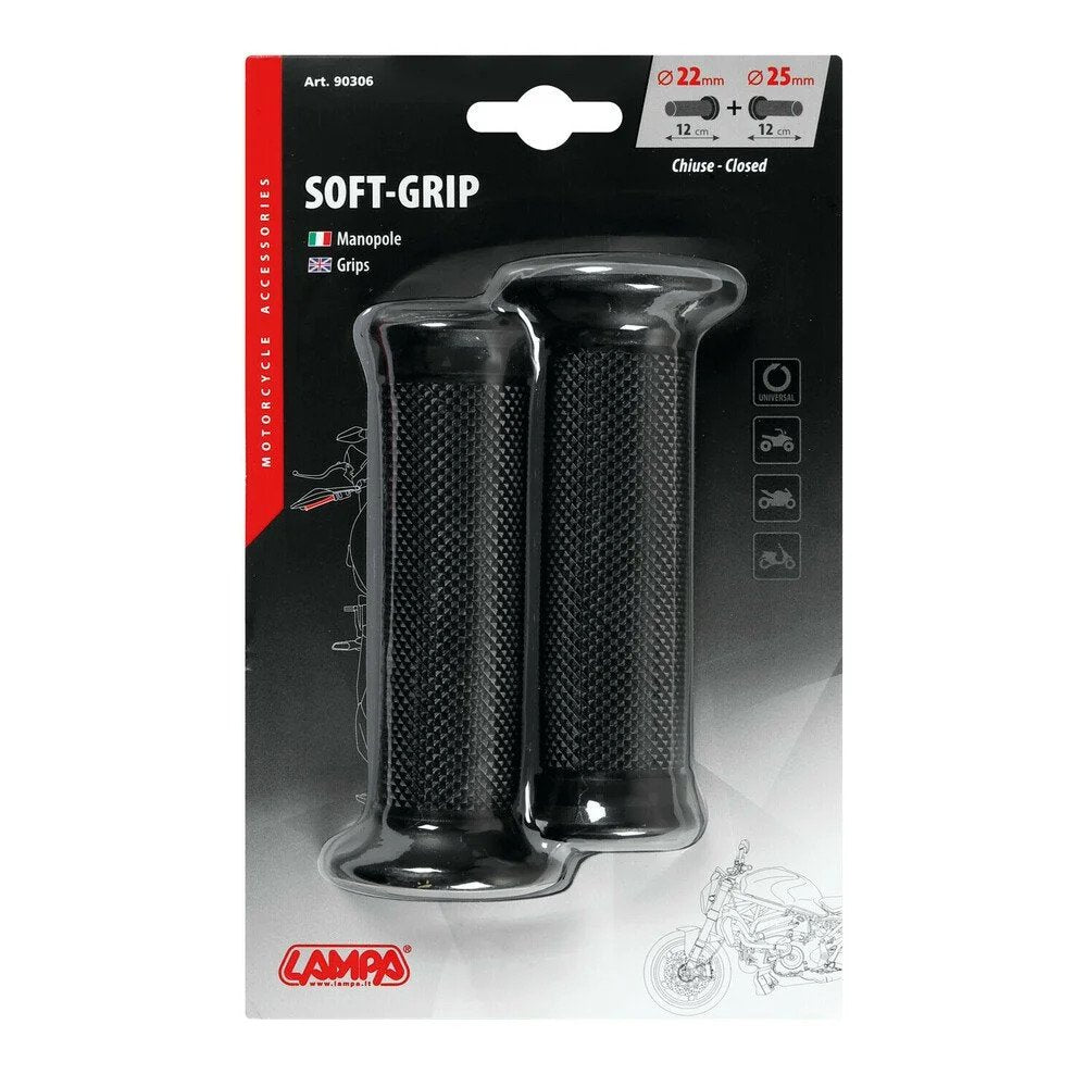 Moto Grips Lampa Soft Grip, 2 peças - LAM90306 - Pro Detailing