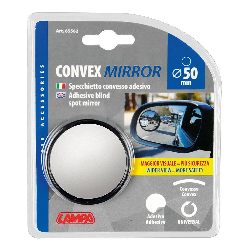 Adhesive Convex Round Blind Spot Mirror Lampa - LAM65562 - Pro