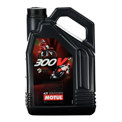 Racing Motor Oil Motul 300V Factory Line 4T 10W50, 4L