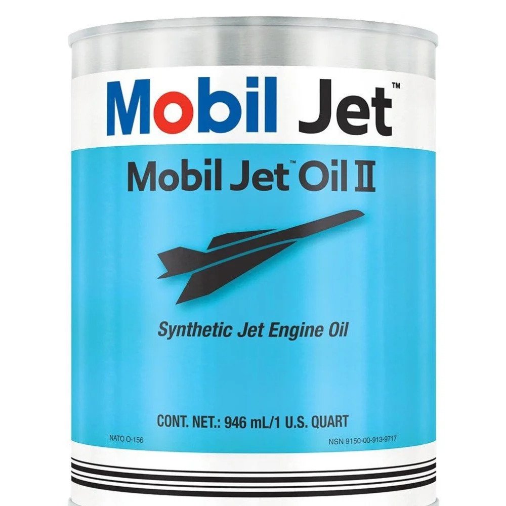 Synthetic Jet Engine Oil Mobil Jet Oil 2, 946ml IMOB JET II 0.9 Pro