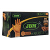 Nitrile Gloves Set JBM Diamond Texture, Orange, XL, 90 pcs