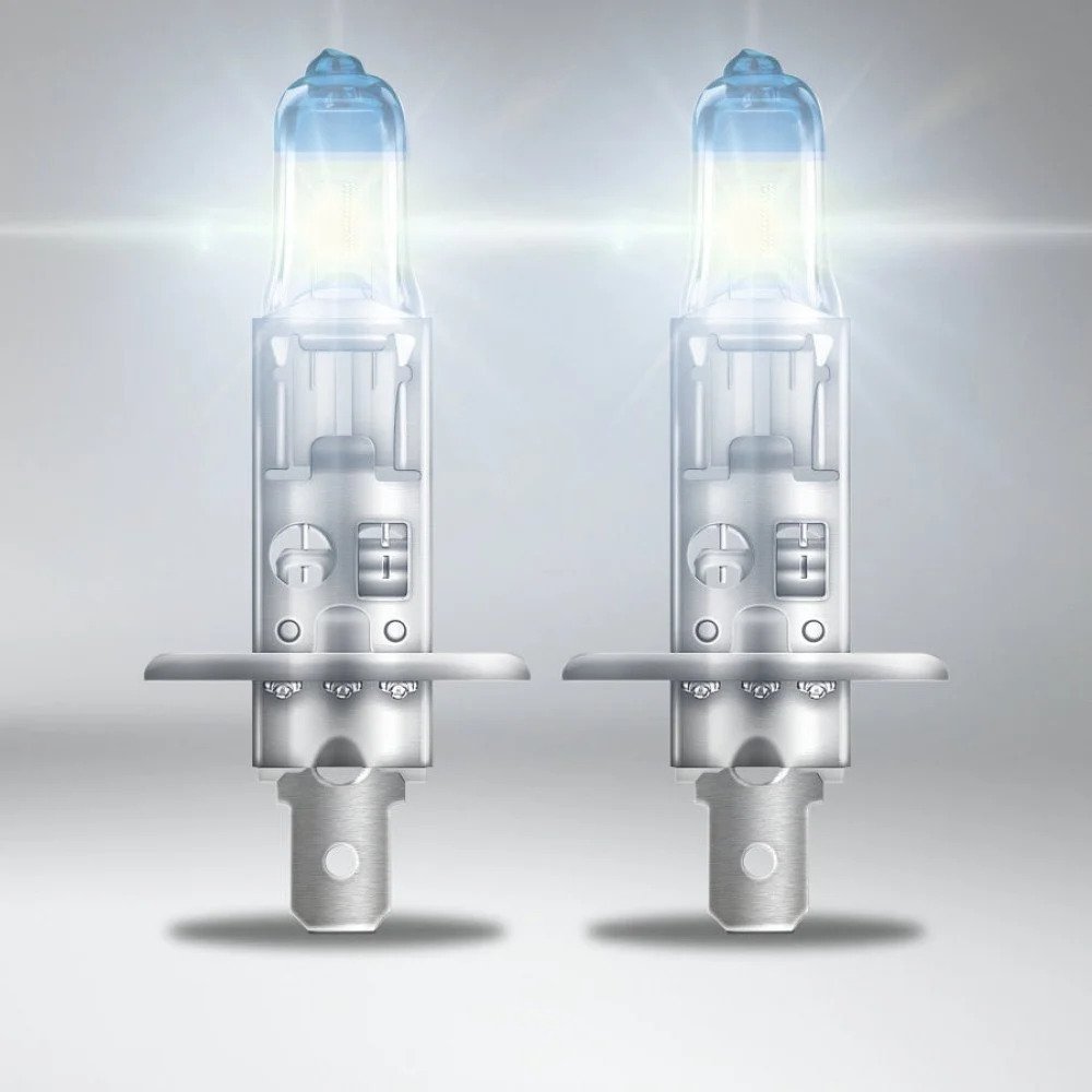 Halogen Bulbs Set H1 Osram Night Breaker Laser 150, 12V, 55W, 2