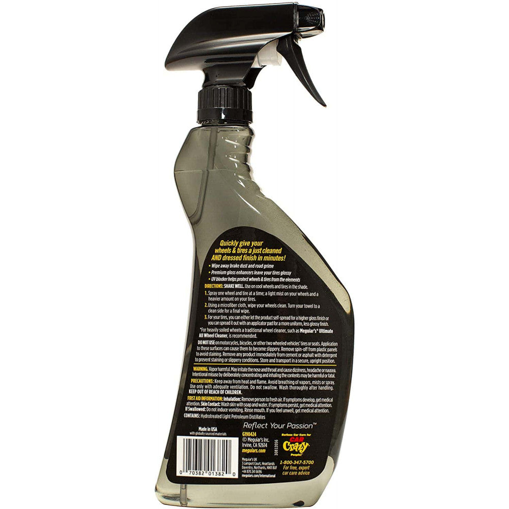 Waterless Wheel and Tire Cleaner Meguiar's Ultimate, 709ml G190424 Pro  Detailing