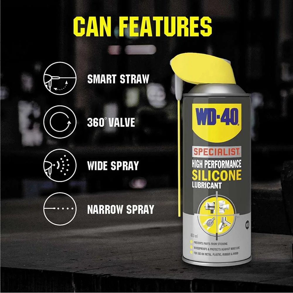 WD-40 Specialist High Performance Silicone Lubricant, 400ml