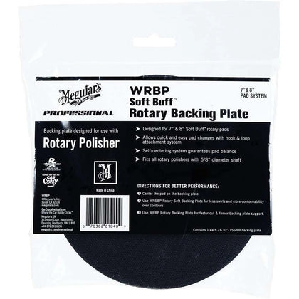 Rotary Polisher Backing Plate Meguiar's Soft Buff, 155mm