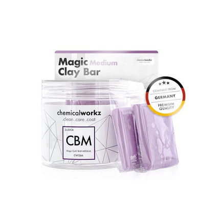 Arcilla descontaminante ChemicalWorkz Magic Clay Bar, 2x50 g, mediano