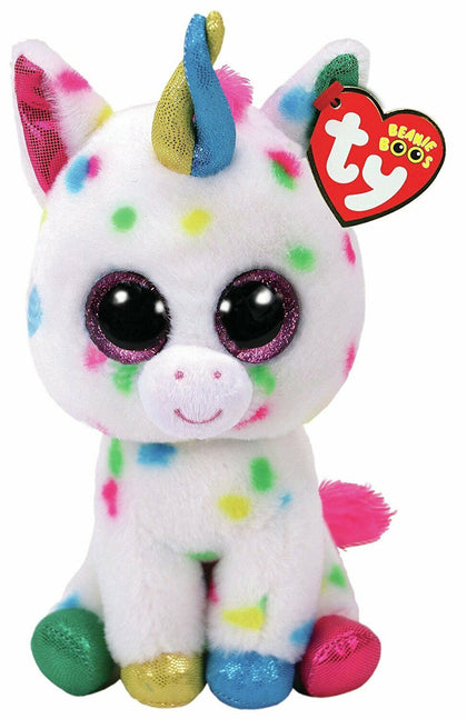 Plush Toy Ty Beanie Boos Harmonie Multicolor Unicorn, 15cm
