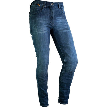 Jeans femininos para motocicleta Richa Epic Jeans, azul