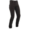 Dames Moto Jeans Richa Nora Slim Fit, Zwart