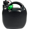 Plastic Canister with Spout Bottari, 5L, Black