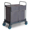 Viesnīcas ratiņi veļai un netīrajai veļai Esenia, 2 x 125L