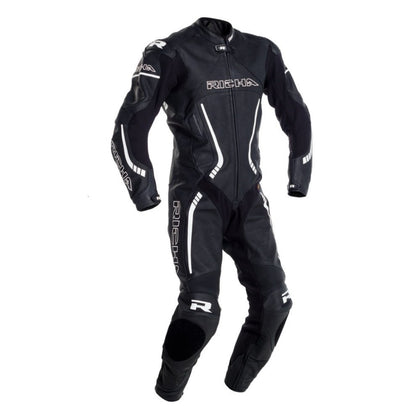 Kožený moto oblek Richa Baracuda 1.1, čierny