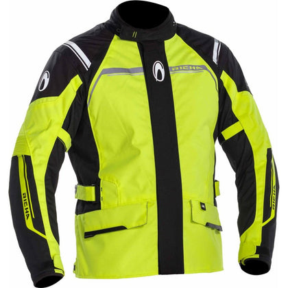 Vodootporna motociklistička jakna Richa Storm 2, žuto/crna