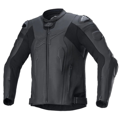 Motorcycle Leather Jacket Alpinestars Missle V2 Airflow, Black