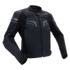 Leather Moto Jacket Richa Matrix 2, Black/Gray