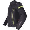 Chaqueta de Moto Richa Airstream 3, Negro/Amarillo