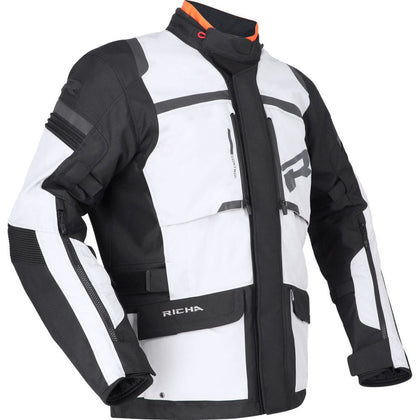 Moto jakna Richa Brutus Gore-Tex jakna, crna/siva