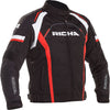 Giacca Moto Giacca Richa Falcon 2, Nero/Rosso/Bianco