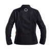 Women Moto Leather Jacket Richa Lausanne Mesh WP Jacket, Black