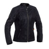 Dames Moto leren jas Richa Lausanne Mesh WP-jas, zwart