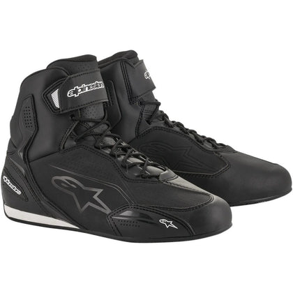 Motorcycle Boots Alpinestars Faster-3 Shoes, Black