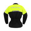 Waterproof Motorcycle Jacket Richa Rainwarrior, Black/Yellow