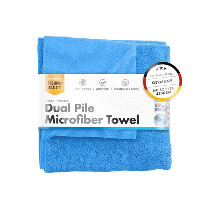 Microfibre Cloth ChemicalWorkz Dual Pile Towel, 350 GSM, 40 x 40cm, Blue