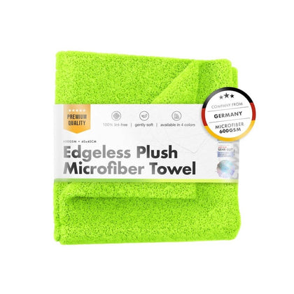 Microfibre Cloth ChemicalWorkz Edgeless Plush Towel, 600 GSM, 40 x 40cm, Green
