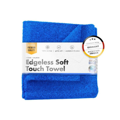 Microfiber Cloth ChemicalWorkz Edgeless Soft Touch Towel, 500GSM, 40 x 40cm, Blue