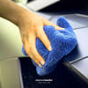 Chiffon en microfibre ChemicalWorkz, serviette douce au toucher, sans bords, 500 g/m², 40 x 40 cm, bleu