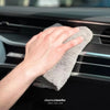 Krpa od mikrovlakana ChemicalWorkz Edgeless Soft Touch Towel, 500GSM, 40 x 40 cm, siva