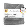 Mikrofasertuch ChemicalWorkz Edgeless Soft Touch Handtuch, 500 g/m², 40 x 40 cm, Grau