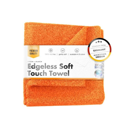 Microfiber Cloth ChemicalWorkz Edgeless Soft Touch, 500GSM, 40 x 40cm, Orange