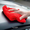 Microfiber Cloth ChemicalWorkz Edgeless Soft Touch, 500GSM, 40 x 40cm, Red