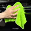 Pano de microfibra ChemicalWorkz Edgeless Soft Touch, 500GSM, 40 x 40cm, verde