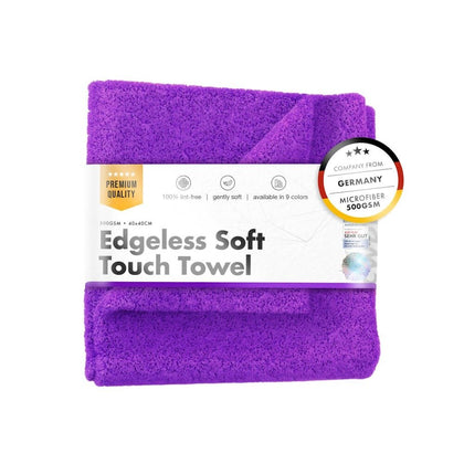 Microvezeldoek ChemicalWorkz Edgeless Soft Touch, 500GSM, 40 x 40cm, Paars