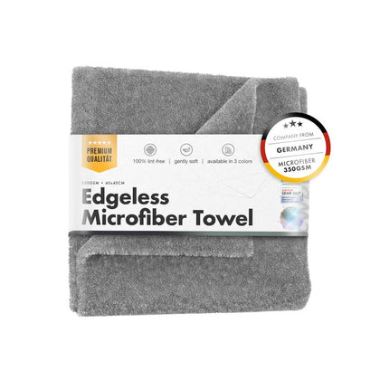 Asciugamano senza bordi in tessuto in microfibra ChemicalWorkz, 350GSM, 40x40 cm, grigio
