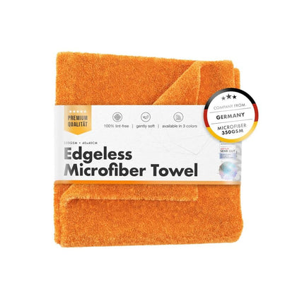 Asciugamano senza bordi ChemicalWorkz in tessuto in microfibra, 350 GSM, 40 x 40 cm, arancione