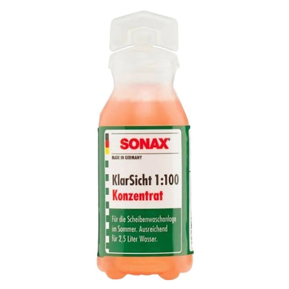 Líquido limpiaparabrisas concentrado de verano Sonax KlarSicht, 25 ml