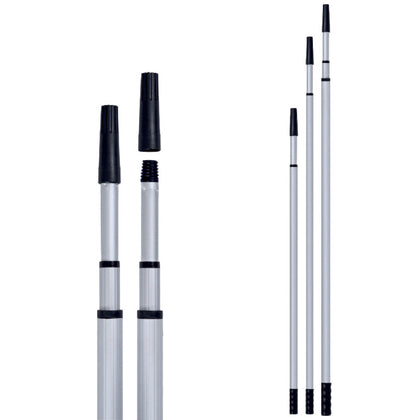 Profesjonalny teleskopowy uchwyt Esenia 450cm, 3 x 150cm, czarny